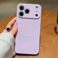 Solid-Color Liquid Silicone MagSafe-Compatible Case for iPhone 17 Pro Max - Lilac