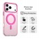 PC + TPU Hybrid MagSafe-Compatible Case with Frosted Translucent Back for iPhone 17 Pro Max - Red