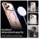 PC + TPU Hybrid MagSafe-Compatible Case with C-Shaped Magnetic Design for iPhone 17 Pro Max - Orange