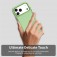 PC + TPU Hybrid Shockproof Case with Frosted Translucent Back for iPhone 17 Pro Max - Green