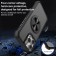 CD-Texture PC + TPU MagSafe-Compatible Case with 360° Ring Stand for iPhone 17 Pro Max - Black