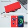 Soft-Touch PU Leather + TPU Wallet Stand Case with Lanyard for iPhone 17 Pro Max - Red