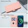 Soft-Touch PU Leather + TPU Wallet Stand Case with Lanyard for iPhone 17 Pro Max - Pink