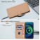 Soft-Touch PU Leather + TPU Wallet Stand Case with Lanyard for iPhone 17 Pro Max - Nude