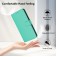 Soft-Touch PU Leather + TPU Wallet Stand Case with Lanyard for iPhone 17 Pro Max - Green