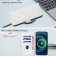 Soft-Touch PU Leather + TPU Wallet Stand Case with Lanyard for iPhone 17 Pro Max - White