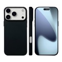 Soft-Touch Liquid Silicone MagSafe-Compatible Case for iPhone 17 Pro Max - Black