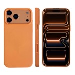 Soft-Touch Liquid Silicone MagSafe-Compatible Case for iPhone 17 Pro Max - Orange