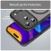 Frosted TPU + PC Hybrid MagSafe-Compatible Case for iPhone 17 Pro Max - Black