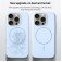 Liquid Silicone MagSafe-Compatible Full-Coverage Case with Large Camera Opening for iPhone 17 Pro Max - Brown