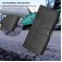 Retro PU Leather + TPU Wallet Stand Case with Buckle & Wrist Strap for iPhone 17 Pro Max - Black