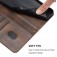 Retro PU Leather + TPU Wallet Stand Case with Buckle & Wrist Strap for iPhone 17 Pro Max - Brown