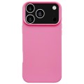 Solid-Color Silicone Case for iPhone 17 Pro Max - Rose Pink