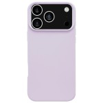 Solid-Color Silicone Case for iPhone 17 Pro Max - Bean Purple