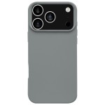 Solid-Color Silicone Case for iPhone 17 Pro Max - Starry Grey