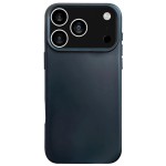 Solid-Color Silicone Case for iPhone 17 Pro Max - Black