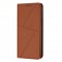 Frosted PU Leather + TPU Wallet Case with Stand & Magnetic Closure for iPhone 17 Pro Max - Coffee Color