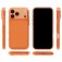 Transparent Orange Shockproof Case for iPhone 17 Pro Max