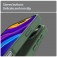 Translucent Frosted PC + TPU Hybrid MagSafe-Compatible Case for iPhone 17 Pro Max - Olive Green