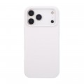 Soft-Touch Liquid Silicone Case for iPhone 17 Pro Max - White