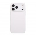 Soft-Touch Liquid Silicone Case for iPhone 17 Pro Max - White