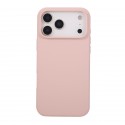 Soft-Touch Liquid Silicone Case for iPhone 17 Pro Max - Sand Pink
