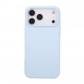 Soft-Touch Liquid Silicone Case for iPhone 17 Pro Max - Sky Blue