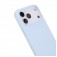 Soft-Touch Liquid Silicone Case for iPhone 17 Pro Max - Azure Blue