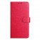 Lambskin + TPU 8-Card Wallet Case with Stand for iPhone 17 Pro Max - Rose Red