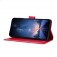 Lambskin + TPU 8-Card Wallet Case with Stand for iPhone 17 Pro Max - Rose Red