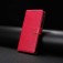 Lambskin + TPU 8-Card Wallet Case with Stand for iPhone 17 Pro Max - Rose Red