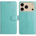 Lambskin + TPU 8-Card Wallet Case with Stand for iPhone 17 Pro Max - Green