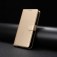 Lambskin + TPU 8-Card Wallet Case with Stand for iPhone 17 Pro Max - Gold