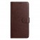 Lambskin + TPU 8-Card Wallet Case with Stand for iPhone 17 Pro Max - Brown