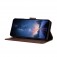 Lambskin + TPU 8-Card Wallet Case with Stand for iPhone 17 Pro Max - Brown