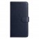 Lambskin + TPU 8-Card Wallet Case with Stand for iPhone 17 Pro Max - Dark Blue