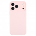 Liquid Silicone Case for iPhone 17 Pro Max - Grey Pink