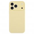 Liquid Silicone Case for iPhone 17 Pro Max - Creamy Yellow