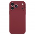 Liquid Silicone Case for iPhone 17 Pro Max - Plum