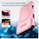 TPU + PC MagSafe-Compatible Case with Sliding Camera Cover and Stand for iPhone 17 Pro Max - Pink