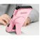TPU + PC MagSafe-Compatible Case with Sliding Camera Cover and Stand for iPhone 17 Pro Max - Pink