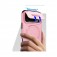 TPU + PC MagSafe-Compatible Case with Sliding Camera Cover and Stand for iPhone 17 Pro Max - Pink