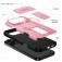 TPU + PC MagSafe-Compatible Case with Sliding Camera Cover and Stand for iPhone 17 Pro Max - Pink