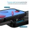 TPU + PC MagSafe-Compatible Case with Sliding Camera Cover and Stand for iPhone 17 Pro Max - Black