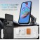 TPU + PC MagSafe-Compatible Case with Sliding Camera Cover and Stand for iPhone 17 Pro Max - Black