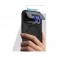 TPU + PC MagSafe-Compatible Case with Sliding Camera Cover and Stand for iPhone 17 Pro Max - Black