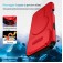 TPU + PC MagSafe-Compatible Case with Sliding Camera Cover and Stand for iPhone 17 Pro Max - Red
