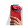 TPU + PC MagSafe-Compatible Case with Sliding Camera Cover and Stand for iPhone 17 Pro Max - Red