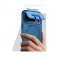 TPU + PC MagSafe-Compatible Case with Sliding Camera Cover and Stand for iPhone 17 Pro Max - Blue