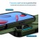 TPU + PC MagSafe-Compatible Case with Sliding Camera Cover and Stand for iPhone 17 Pro Max - Green